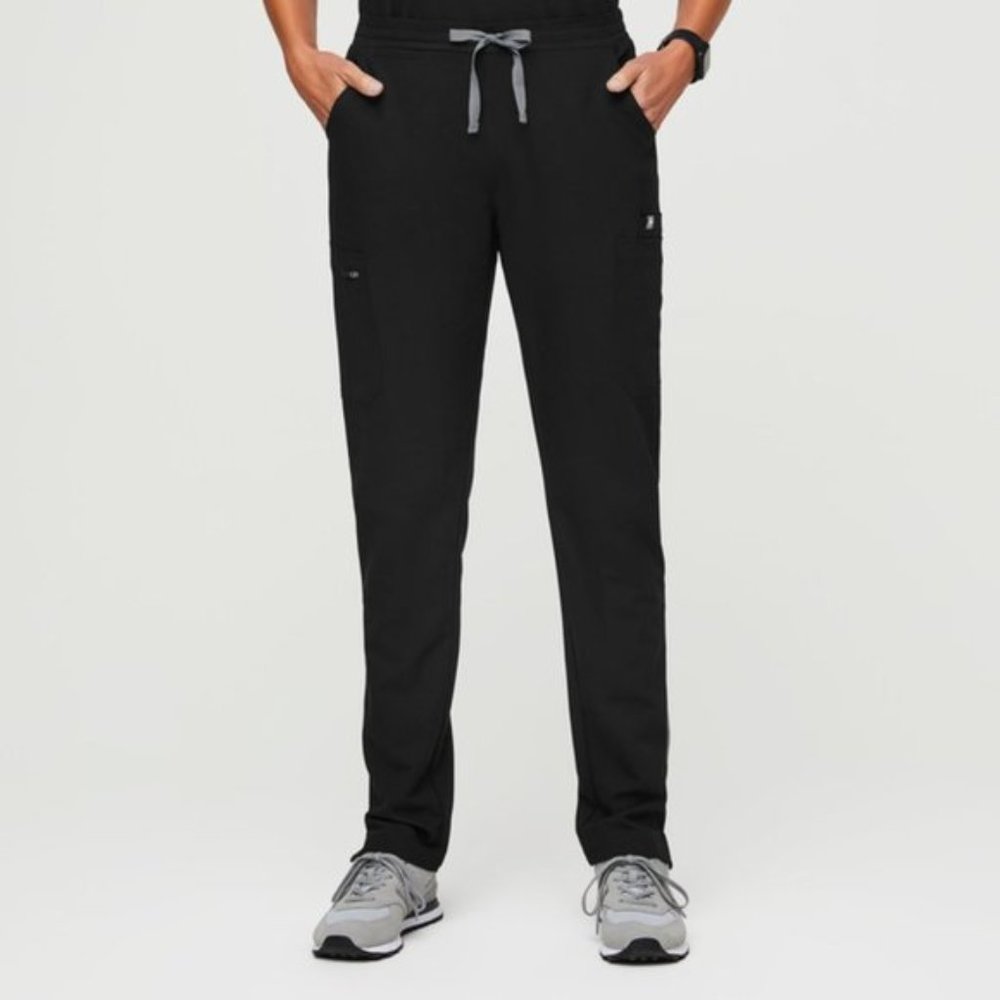 FIGS Yola Skinny Scrub Pant BLACK